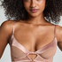 Soutien-gorge &agrave; armatures non-pr&eacute;form&eacute; longline Nisha, Beige