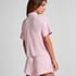 Shorts Jersey Essential, Roze
