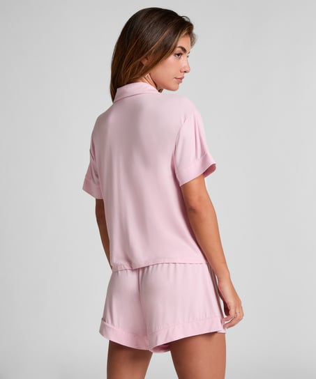 Shorts Jersey Essential, Roze
