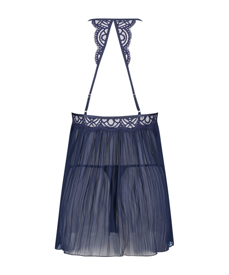 Babydoll Chiffon, Blauw