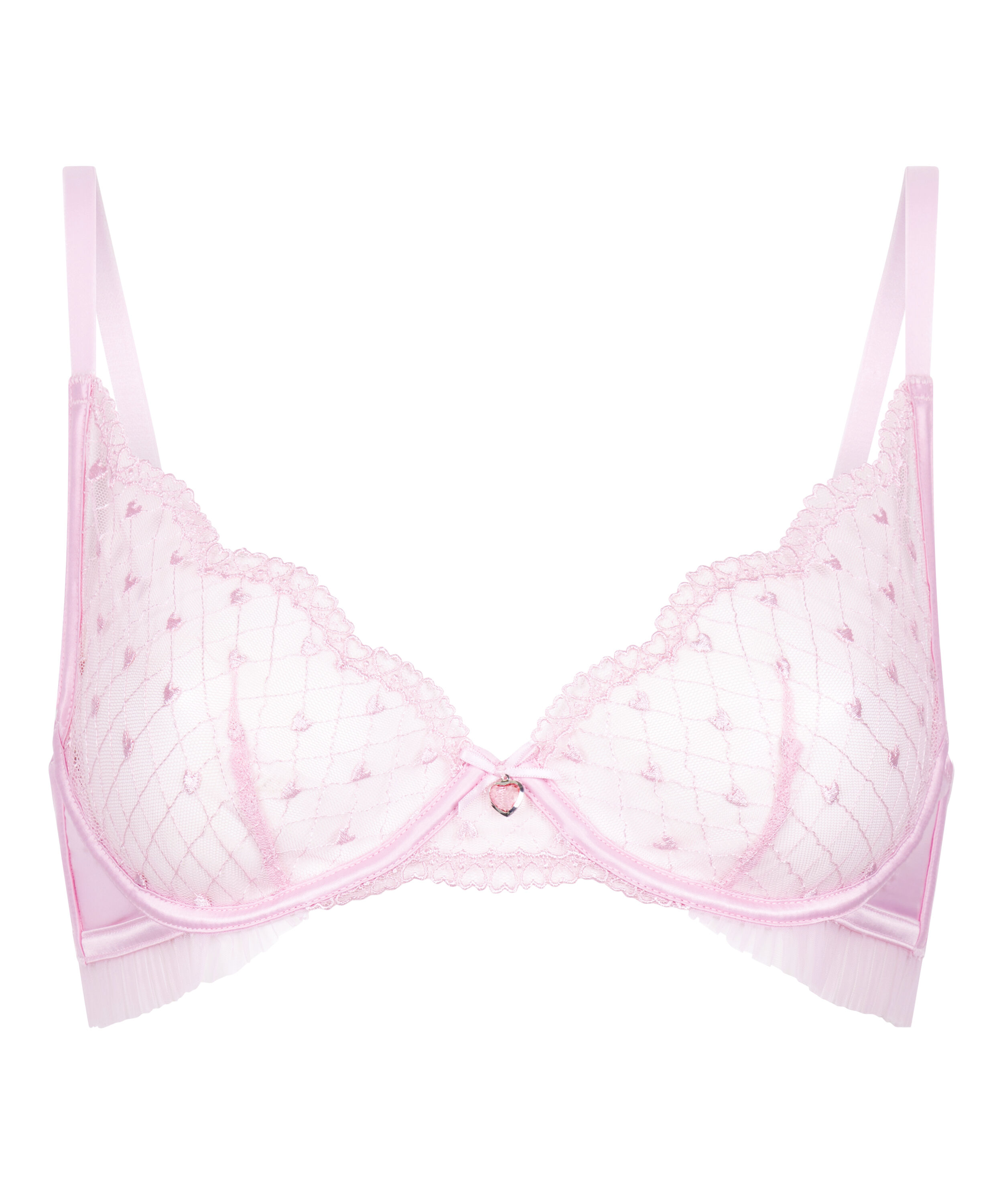 Soutien-gorge &agrave; armatures non-pr&eacute;form&eacute; Cordelie, Rose