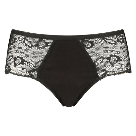 Superslip Lace Midi, Noir