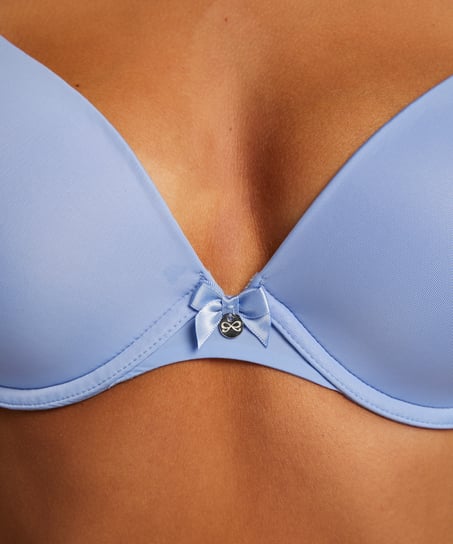 Voorgevormde beugel bh Plunge, Blauw