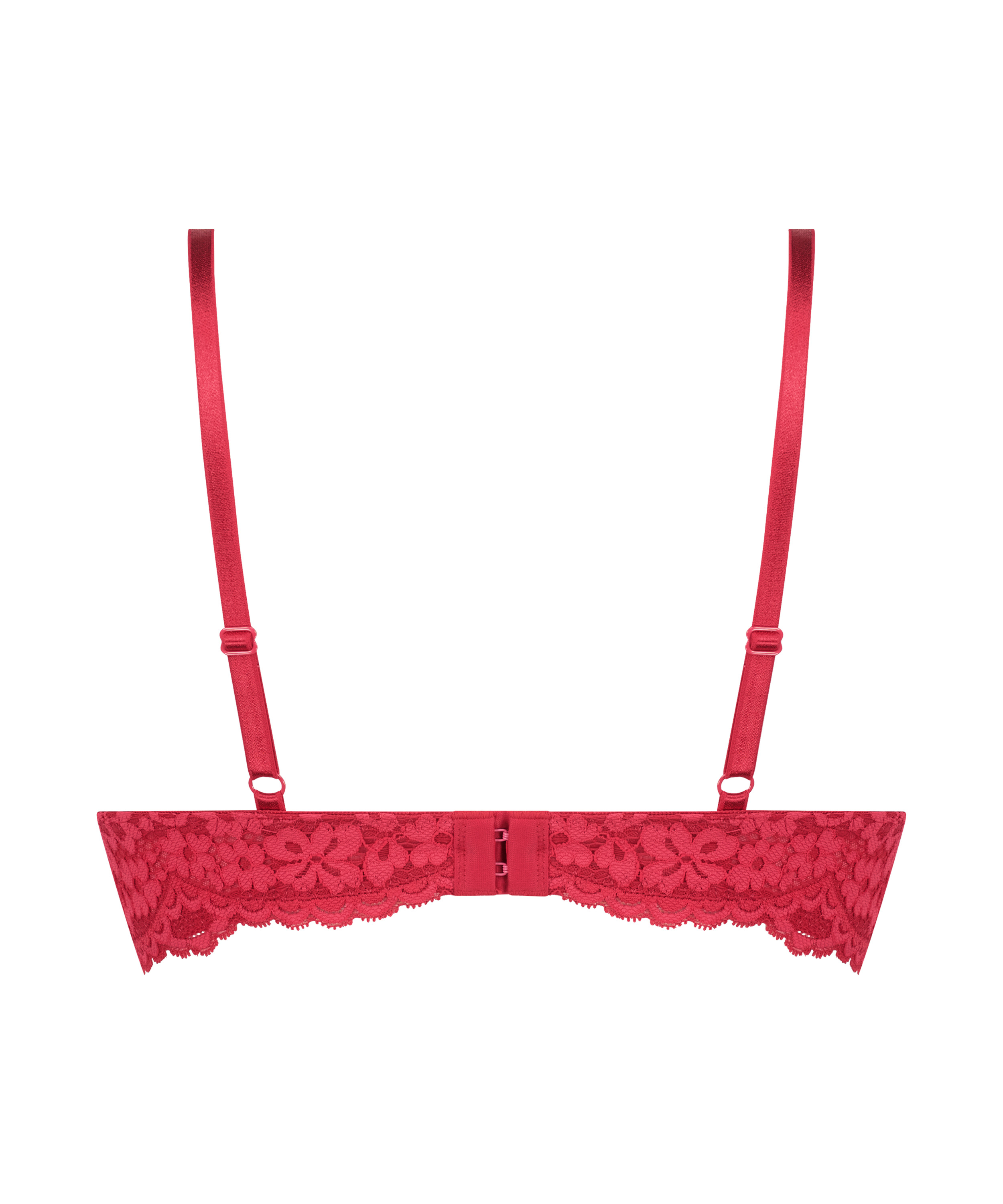 Voorgevormde push-up beugel bh Rose, Rood, main
