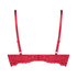 Voorgevormde push-up beugel bh Rose, Rood