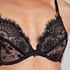 Soutien-gorge à armatures préformé push-up Sia, Noir