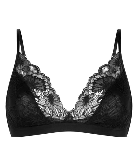 Bralette Stormi, Zwart