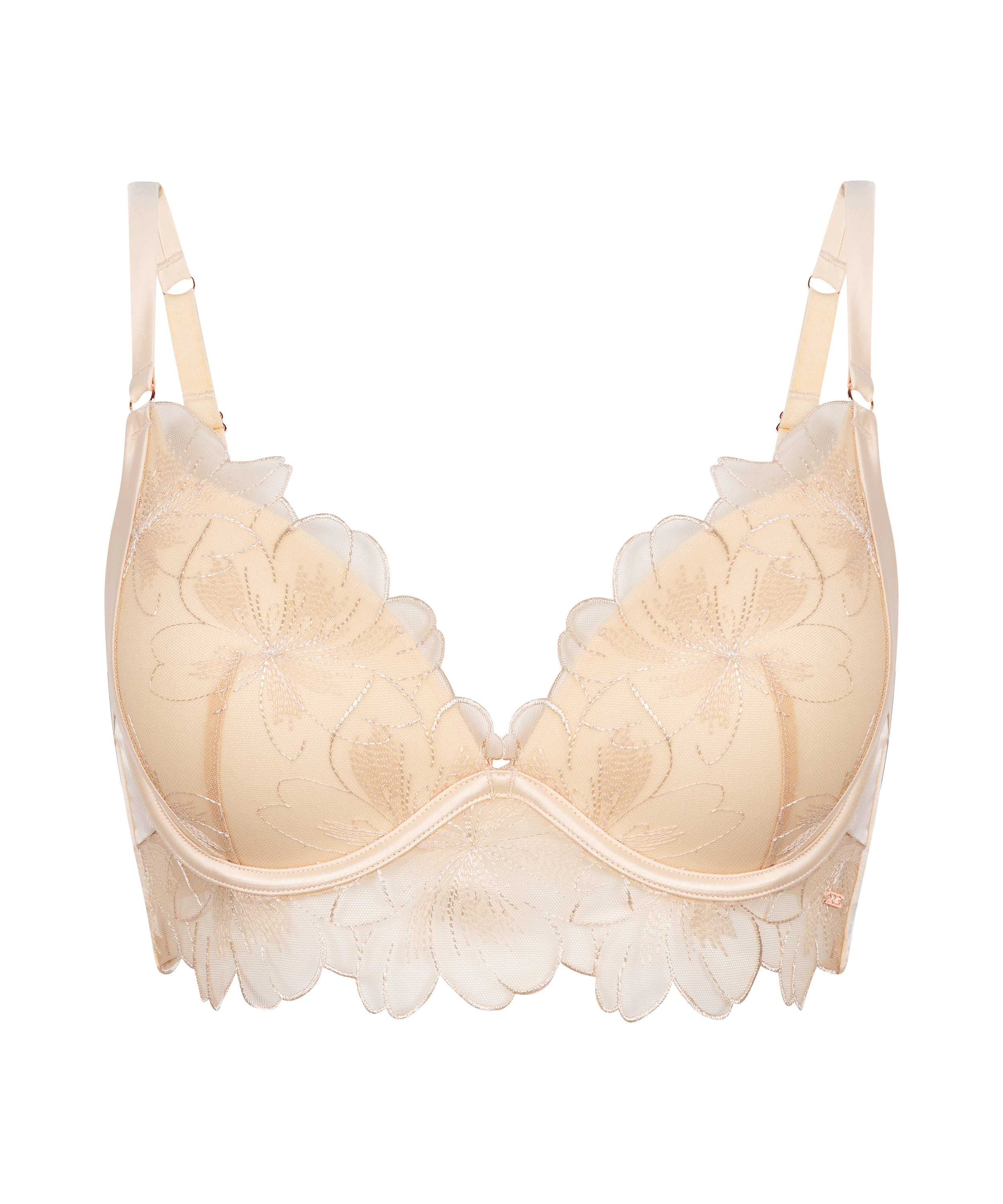 Soutien-gorge &agrave; armatures push-up pr&eacute;form&eacute; Emilia, Jaune, main