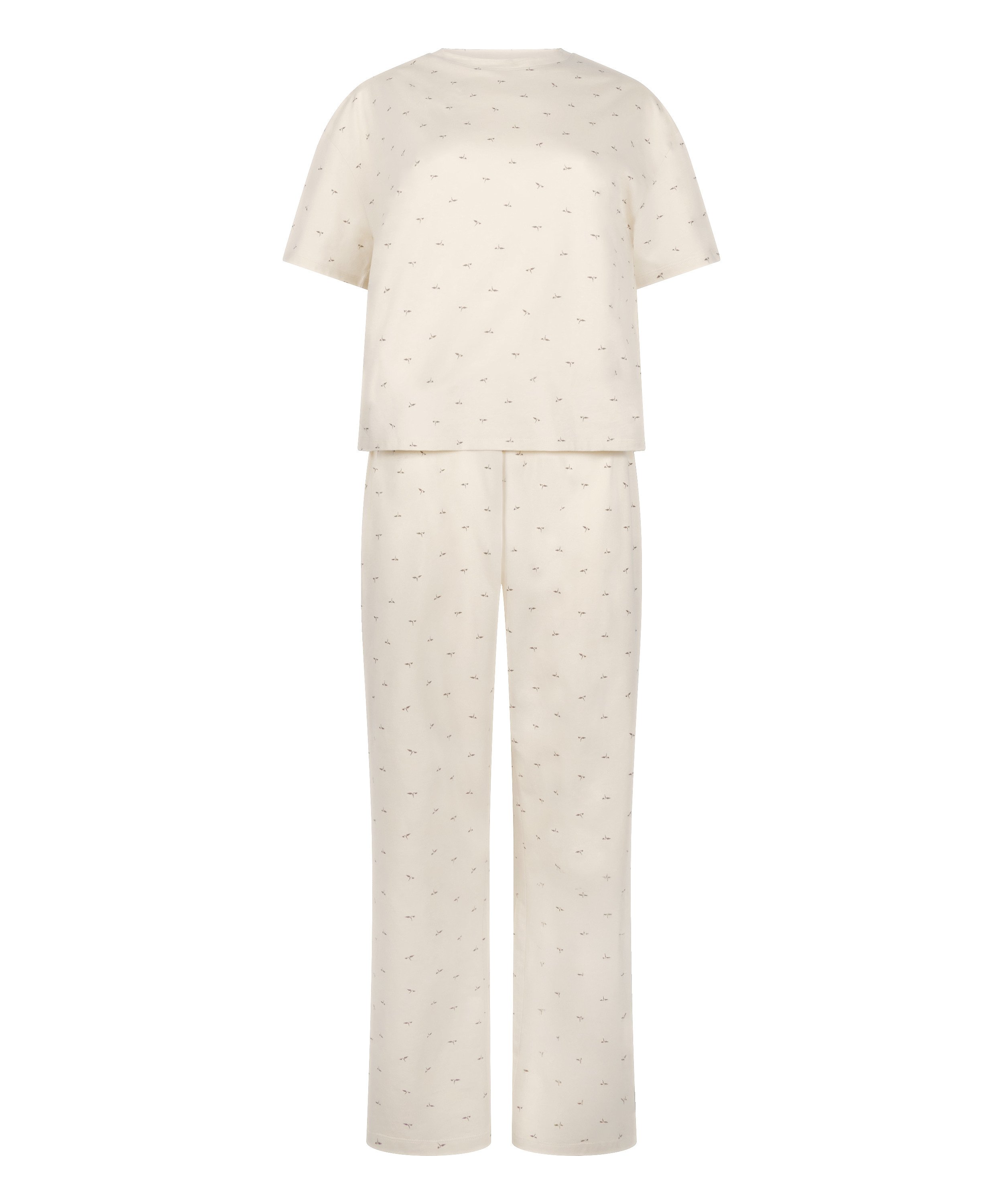 Pyjama set, Blanc, main