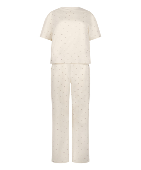 Pyjama set, Blanc