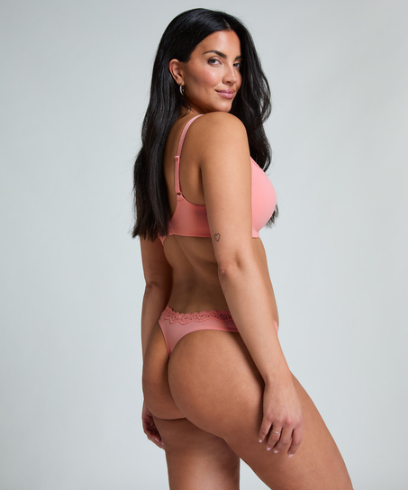Voorgevormde bh zonder beugel Lola, Roze