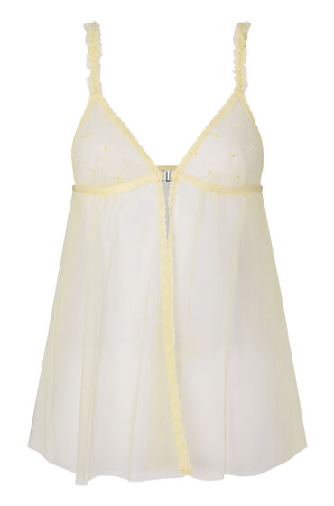 Hunkemöller Babydoll Flora Geel, foto 3