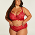Soutien-gorge à armatures préformé longline Marilee, Rouge