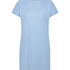 Chemise de nuit col rond, Bleu