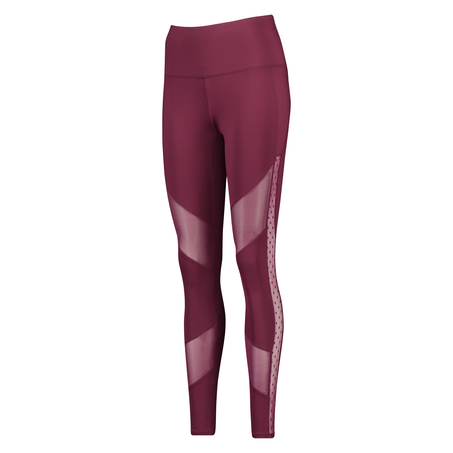 HKMX high waist legging de sport niveau 2, Pourpre
