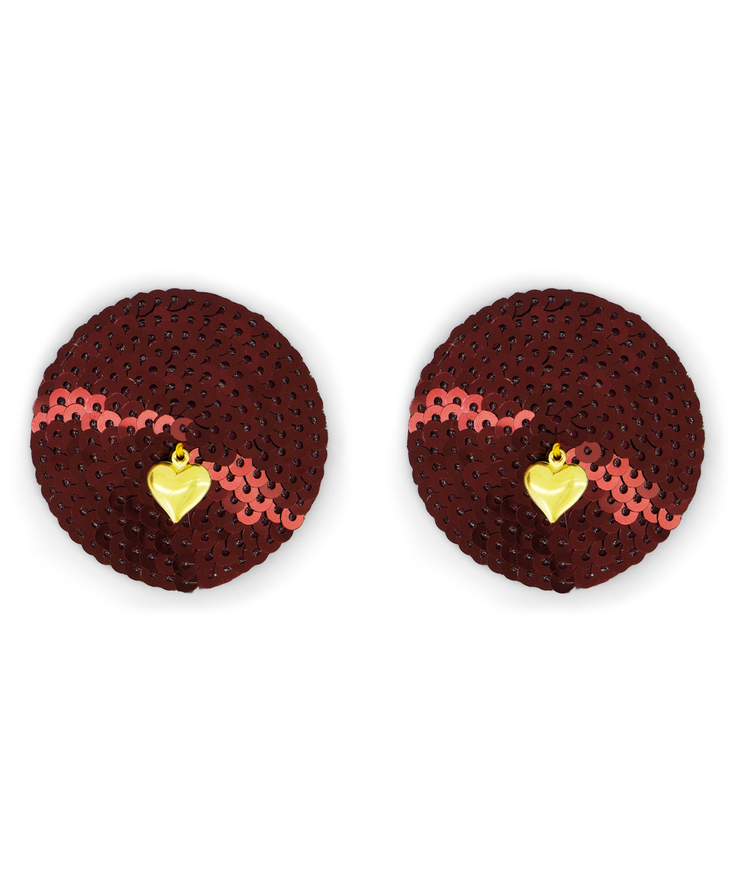 Cache-tétons Scarlett, Rouge, main