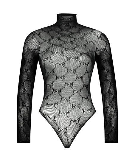 Body fishnet Hunkemöller, Zwart