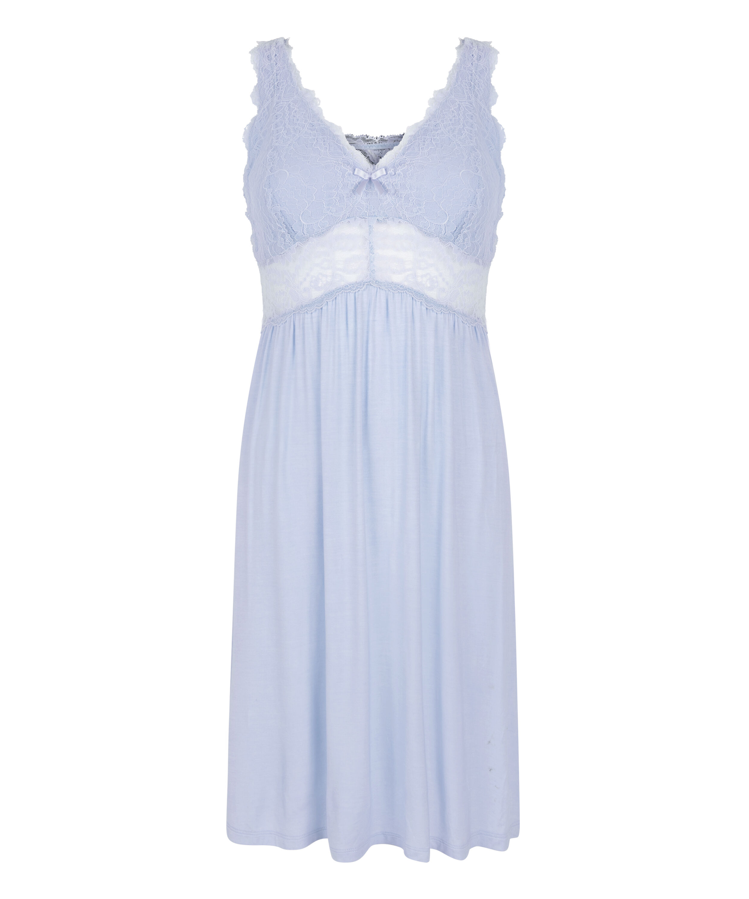 Slipdress Nora Lace, Blauw
