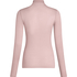 super soft Turtleneck shirt met Cashmere, Roze