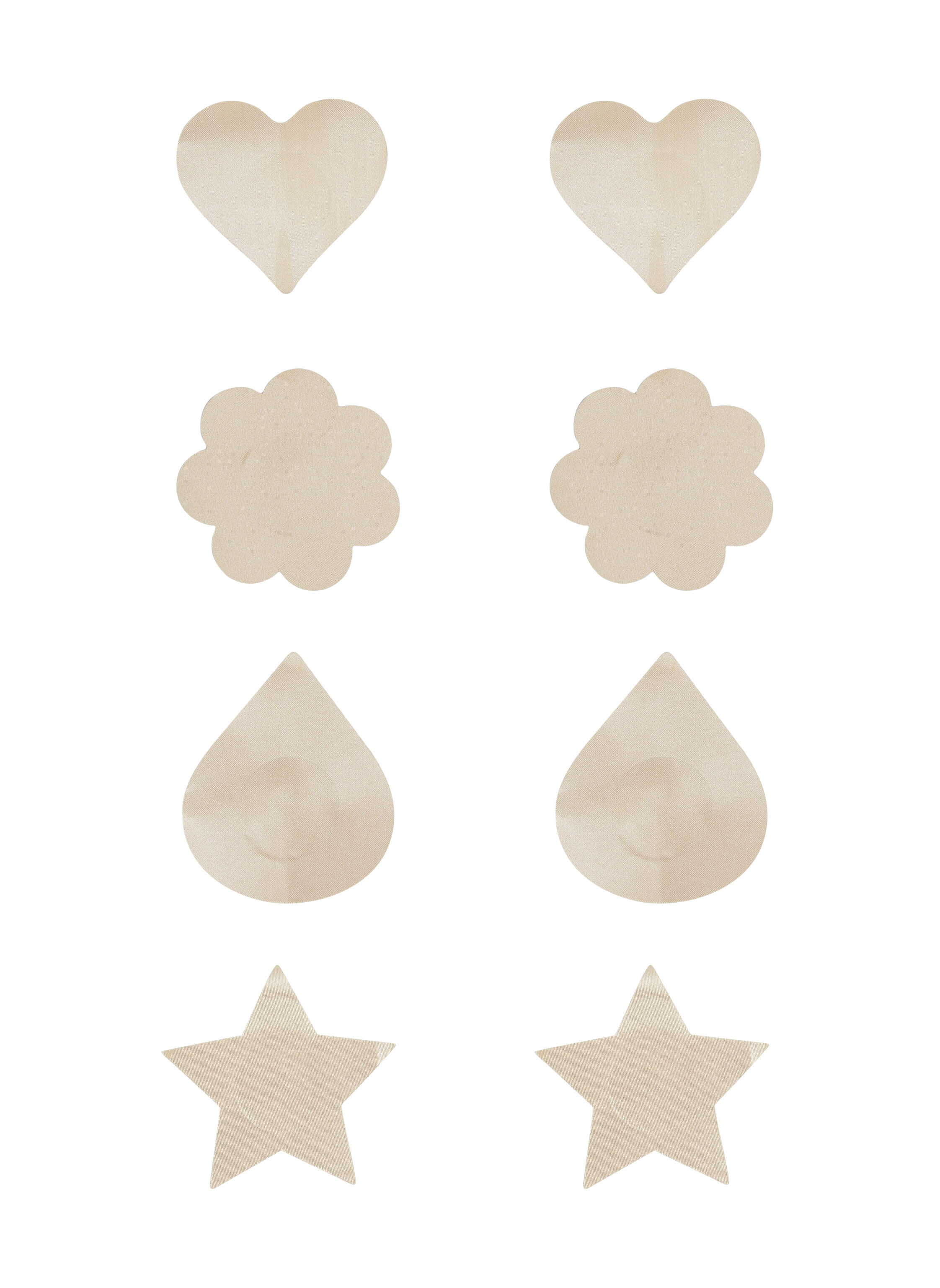 Lot de 4 Cache Mamelons, Beige