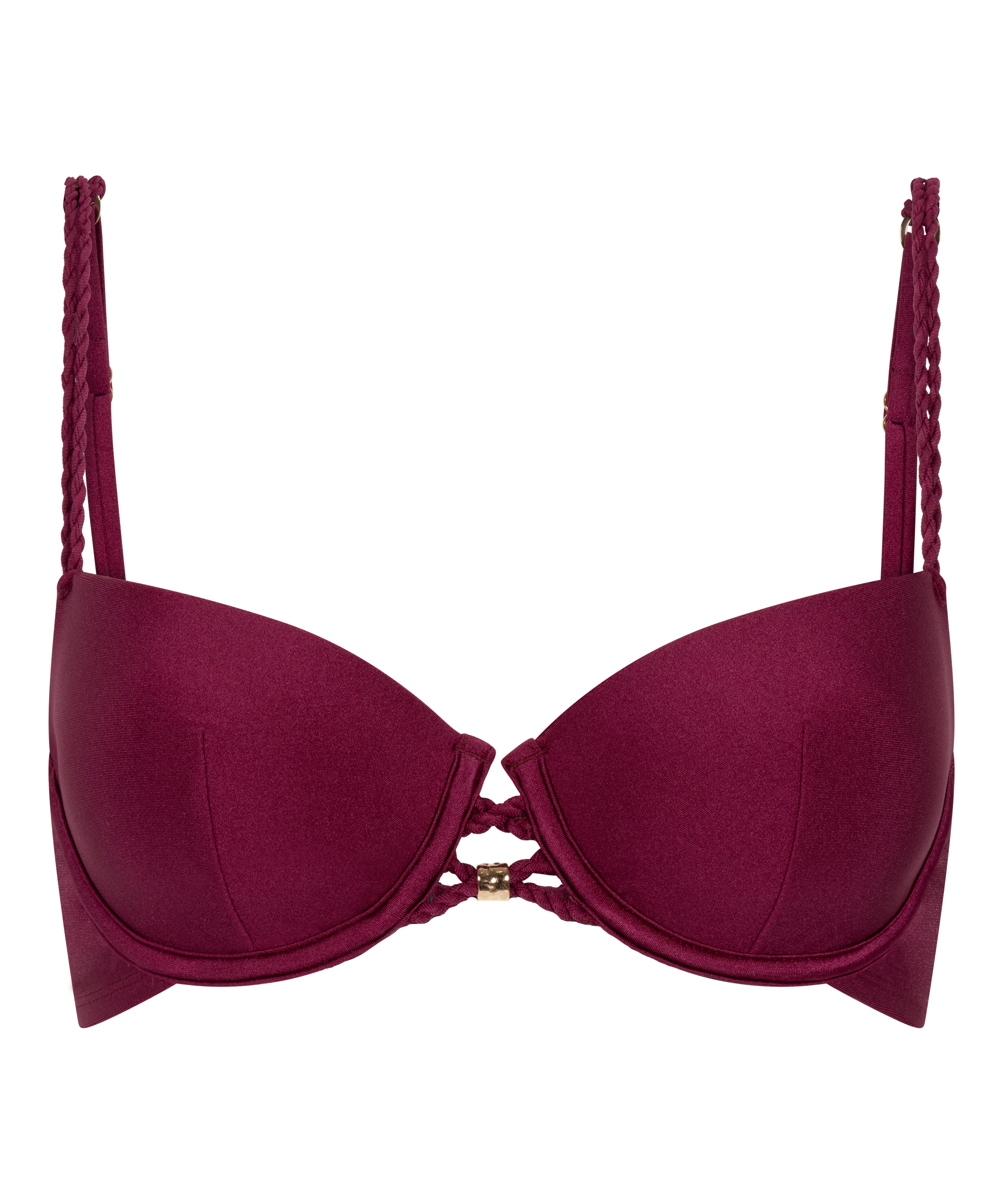 Voorgevormde bikinitop met beugel Marrakech, Rood, main