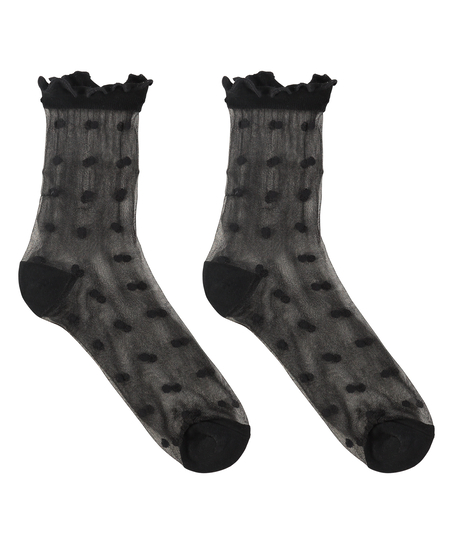 1 paar sokken, Zwart