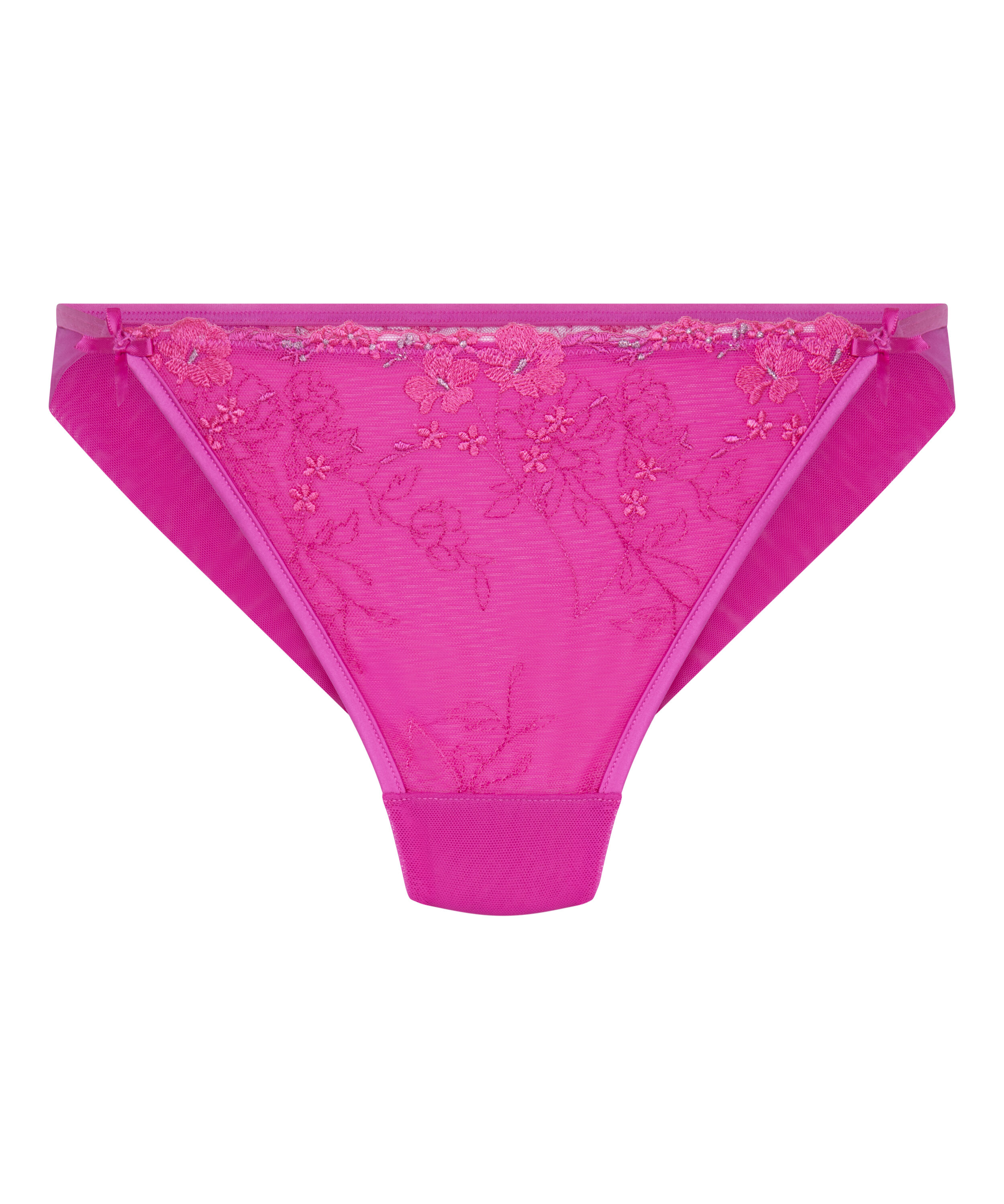 Culotte br&eacute;silienne &eacute;chancr&eacute;e Peonie, Rose
