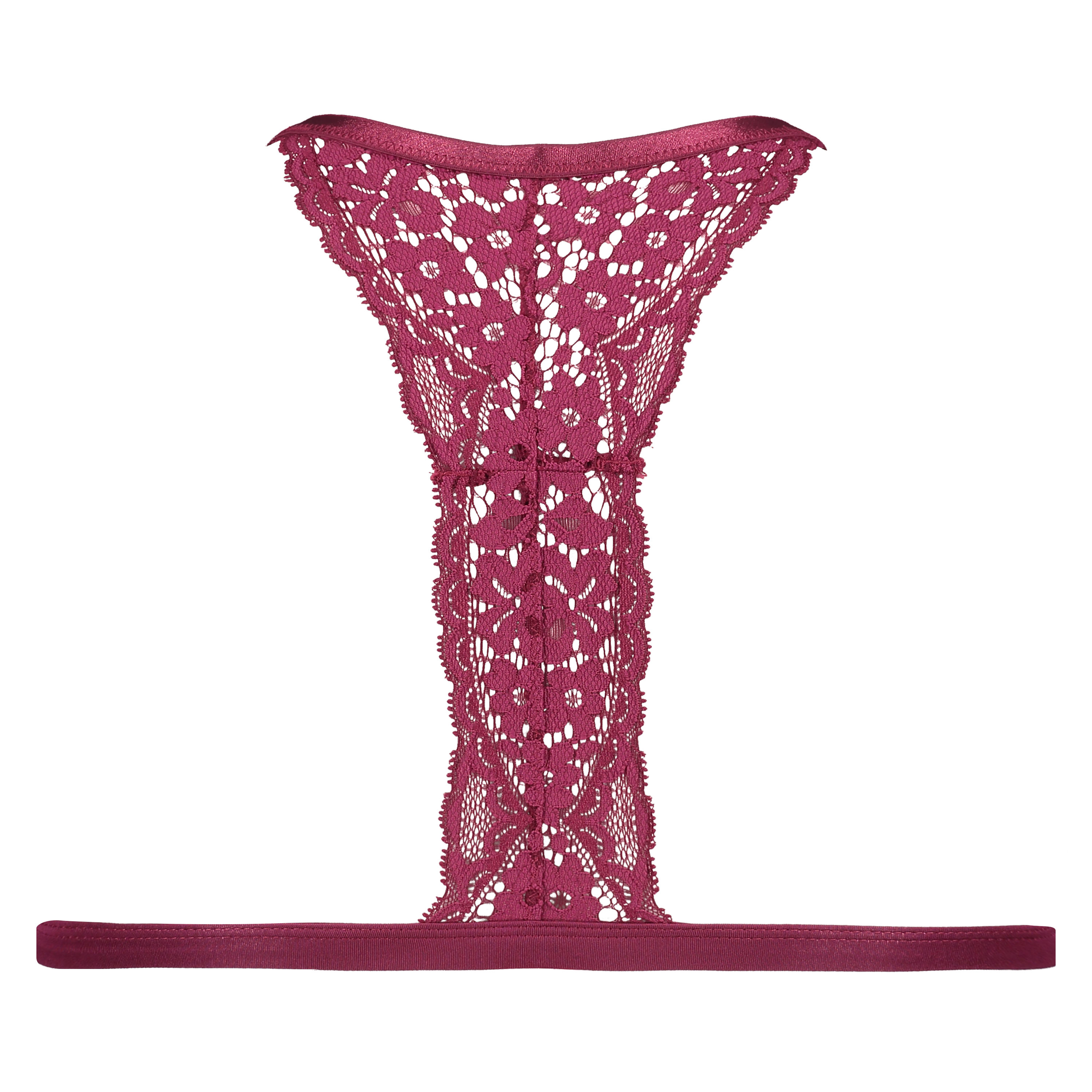 Brassi&egrave;re triangulaire moul&eacute;e Rose, Pourpre, main