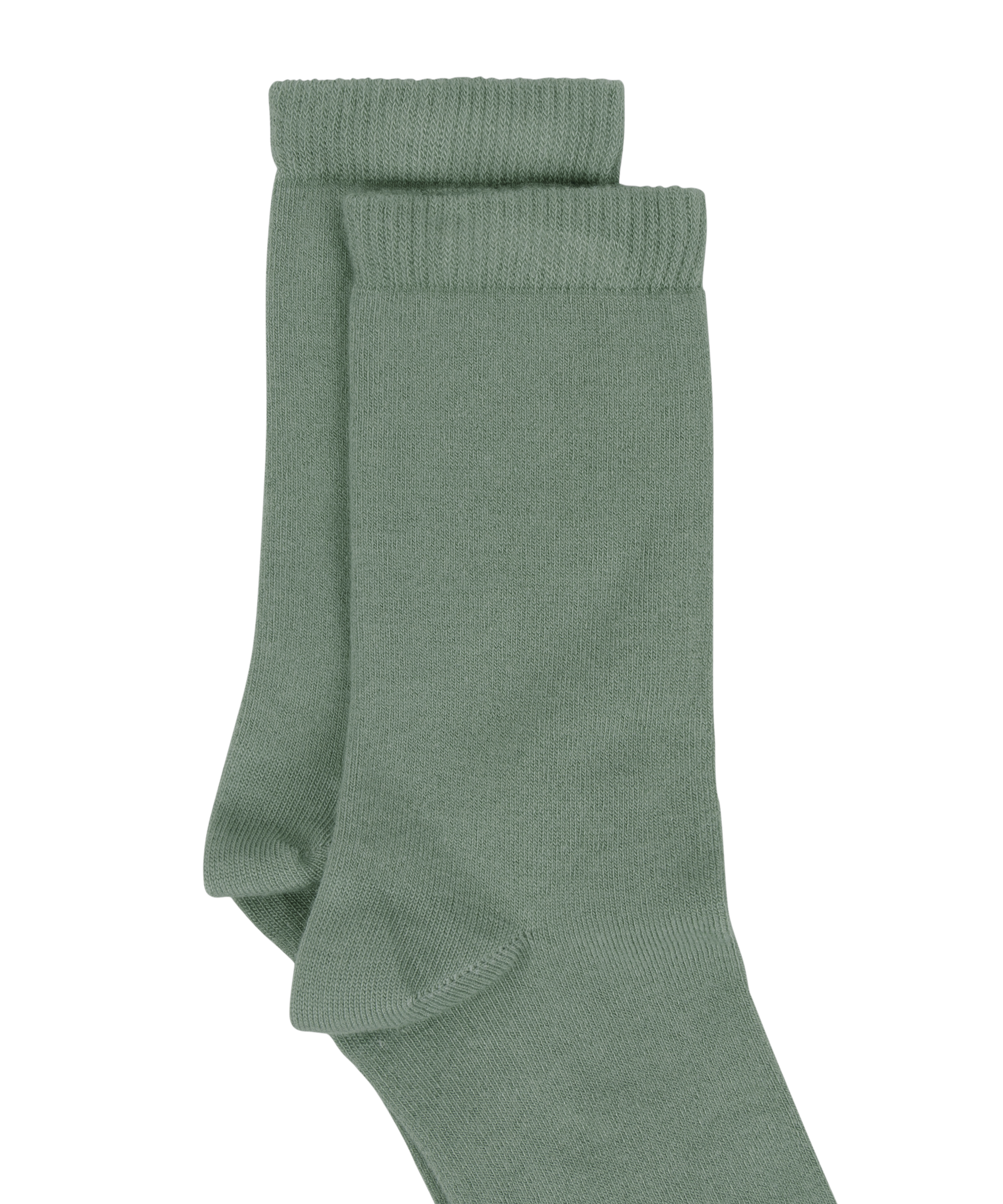 Chaussettes courtes en modal, Vert, main