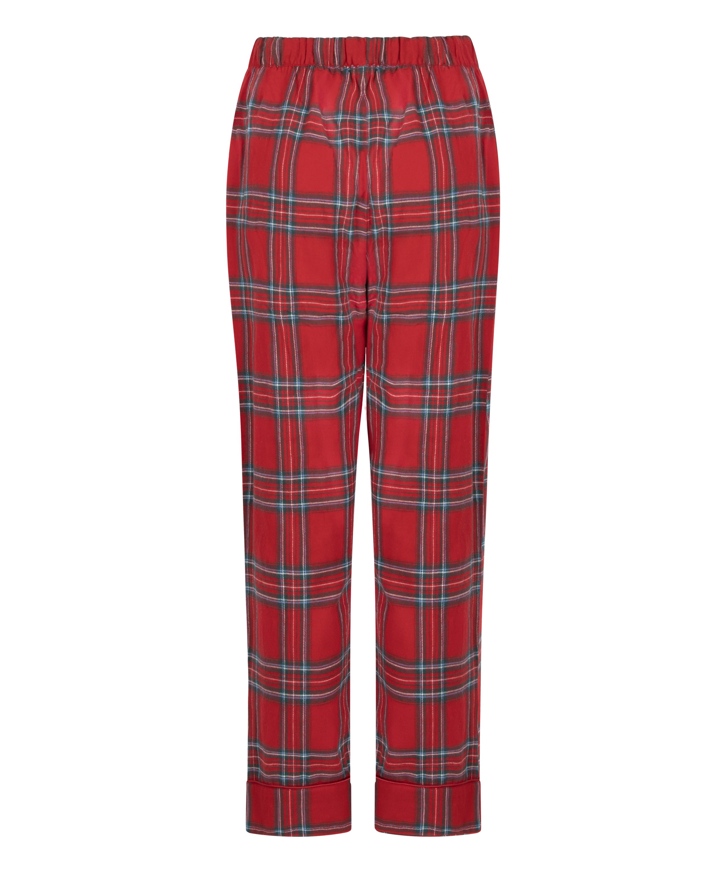 Pyjamabroek Flannel, Rood, main