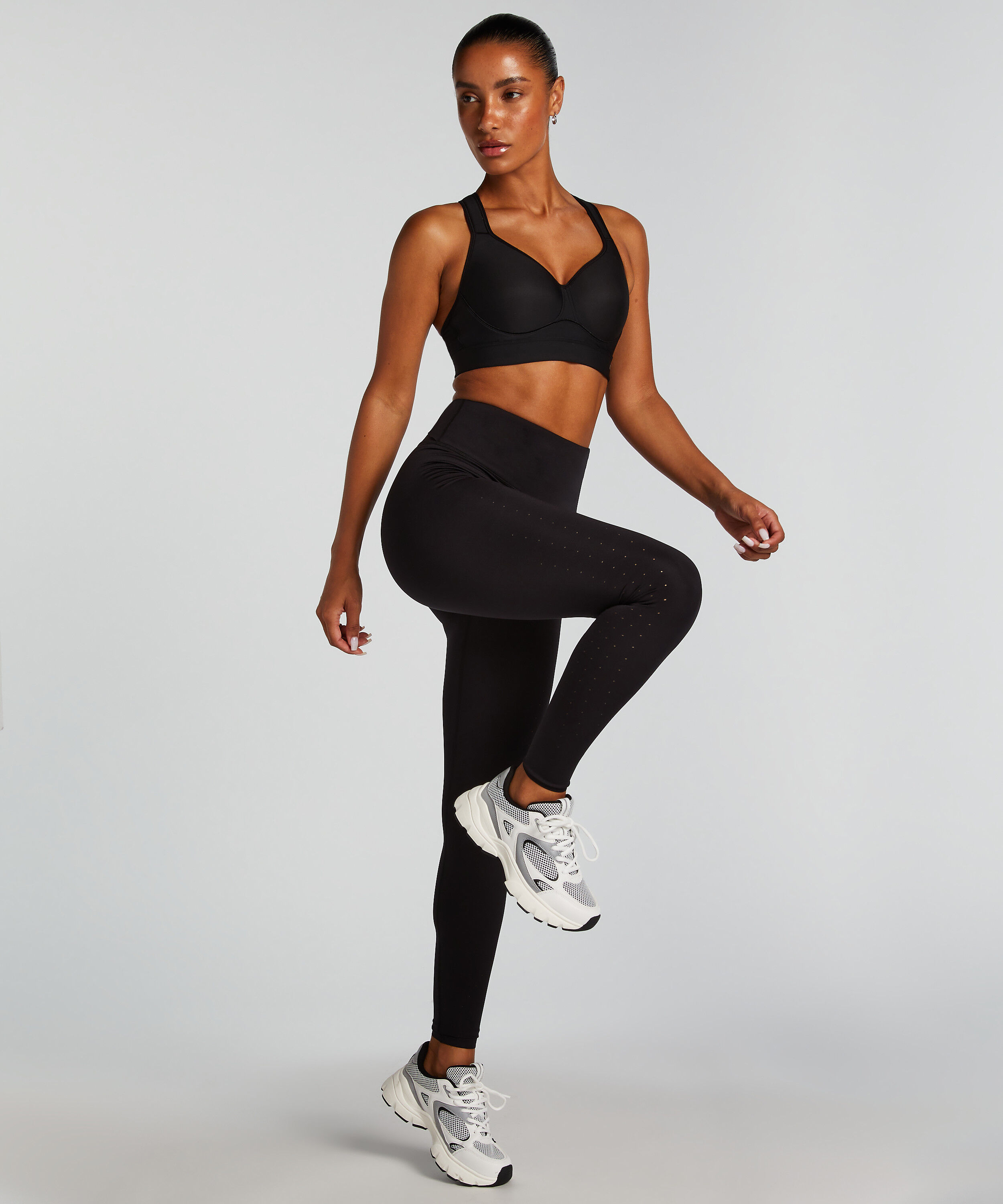 HKMX Performance sport leggings, Zwart
