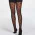 Bas autofixants 15 deniers  Fishnet Dots Fishnet Dots, Noir