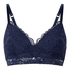 Soutien-gorge sans armatures pr&eacute;form&eacute; Andrea, Bleu