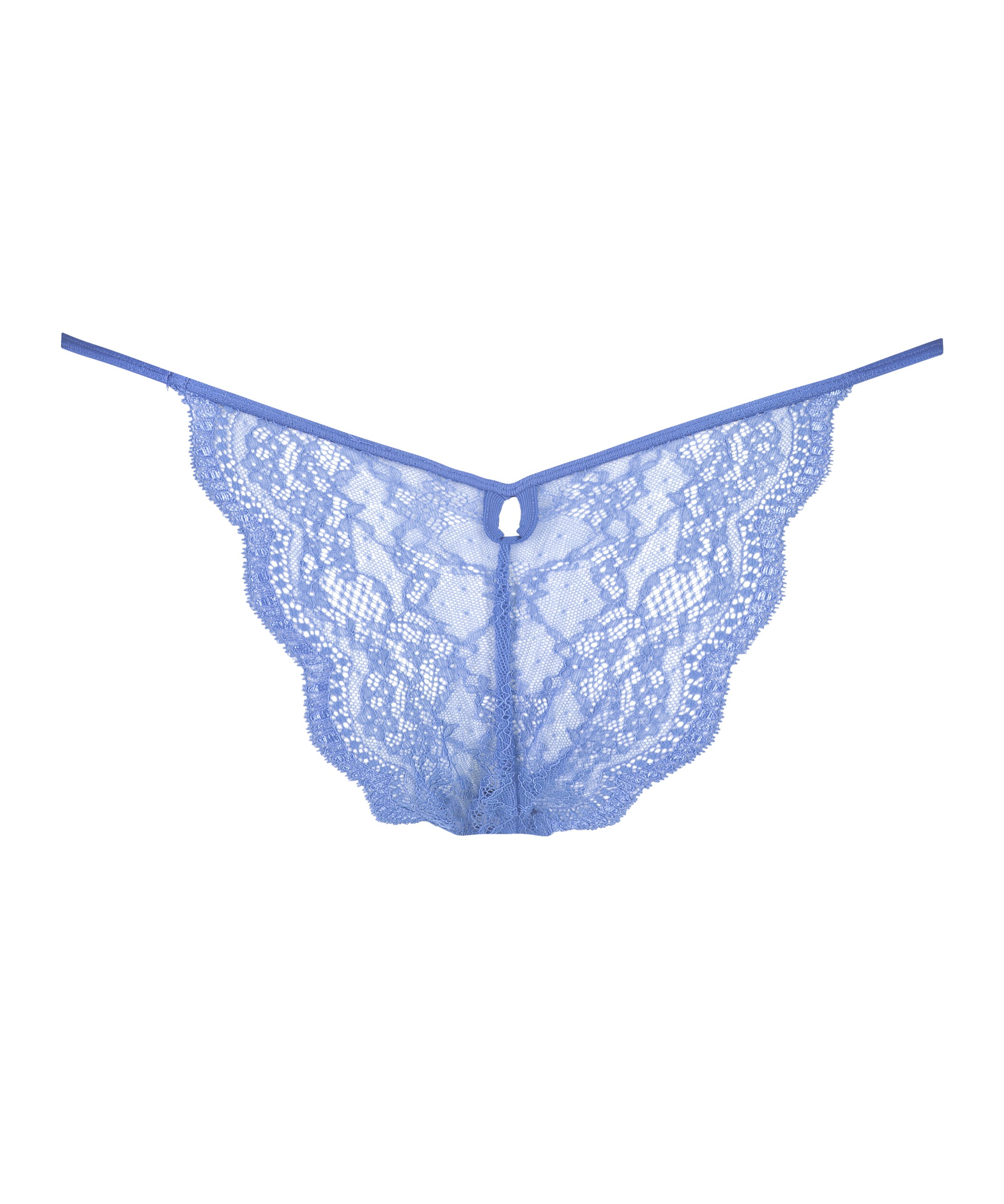 Slip br&eacute;silien Isabelle, Bleu, main