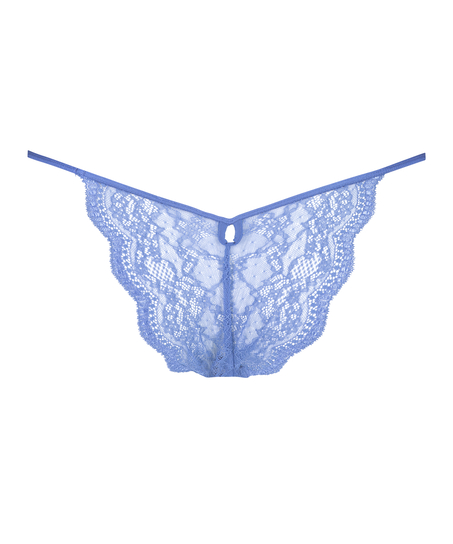 Slip br&eacute;silien Isabelle, Bleu