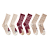 3 paires de chaussettes Giftpack, Rouge