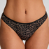String Tara Leopard, Zwart