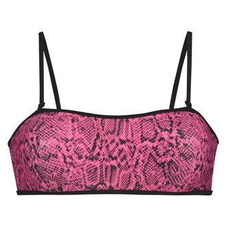 Bandeau bikinitop Haze, Roze