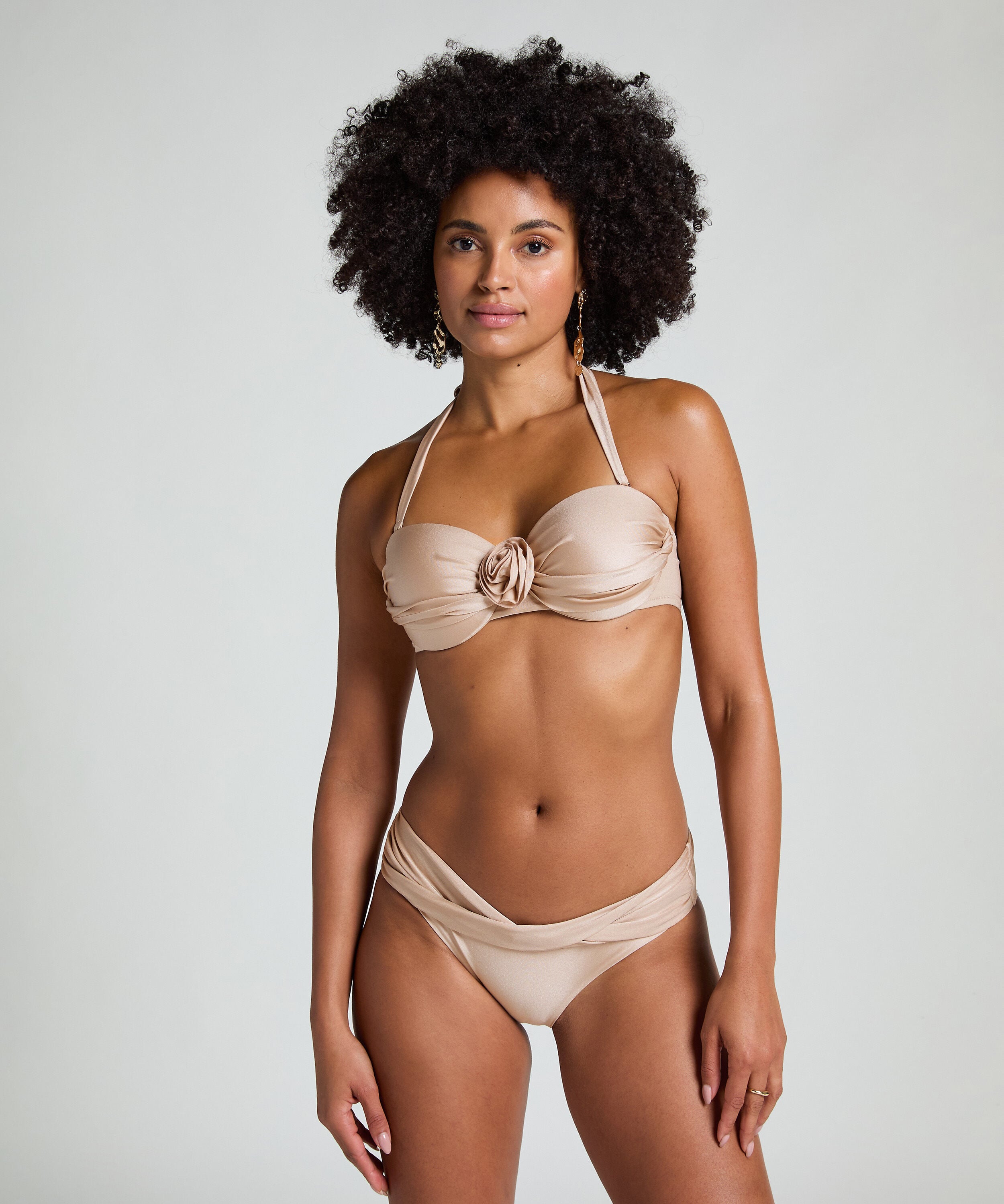 Bas de bikini Rio Lima, Beige