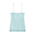 Cami top Velours Lace, Groen