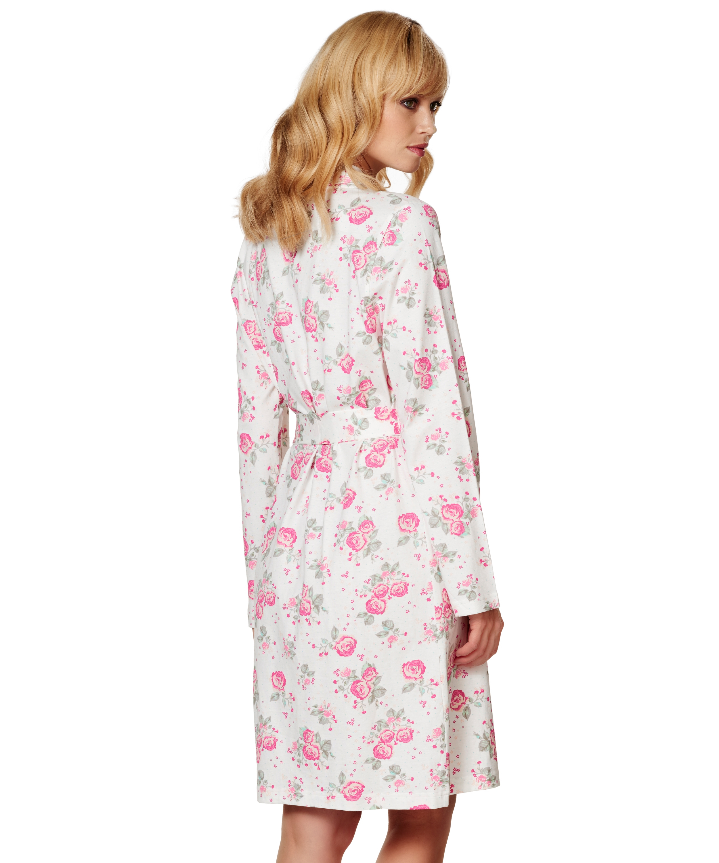 Bathrobe Flower, Blanc, main