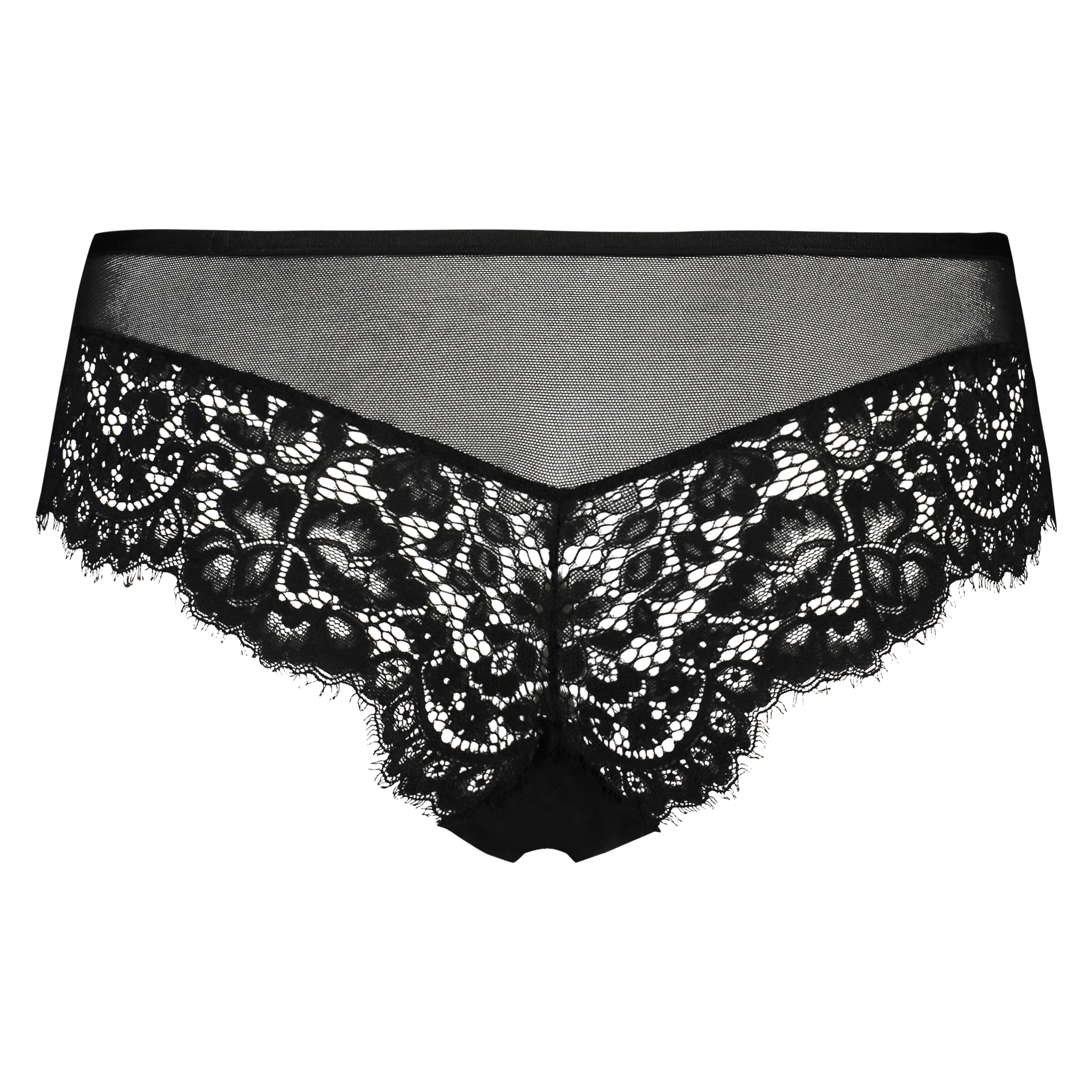 Slip br&eacute;silien Lana, Noir, main