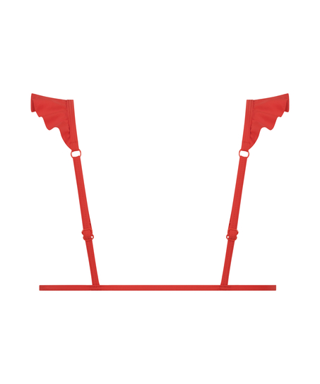 Haut de bikini triangle Sardinia, Rouge