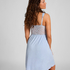 Slipdress Nora Lace, Blauw