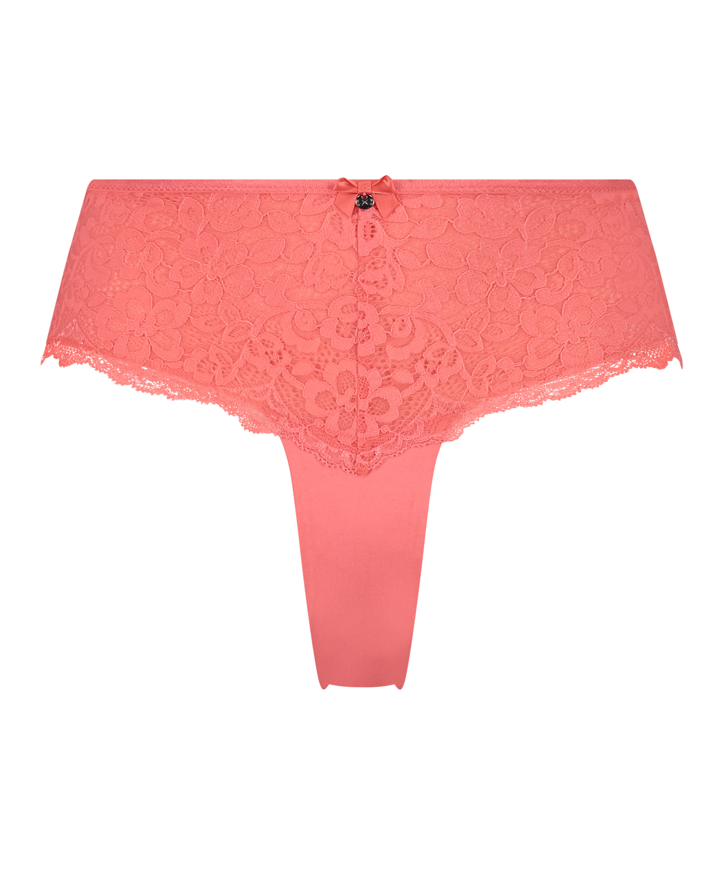 Slip br&eacute;silien Marine, Rose, main