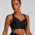 HKMX Soutien-gorge de sport The All Star Maintien niveau 2, Noir