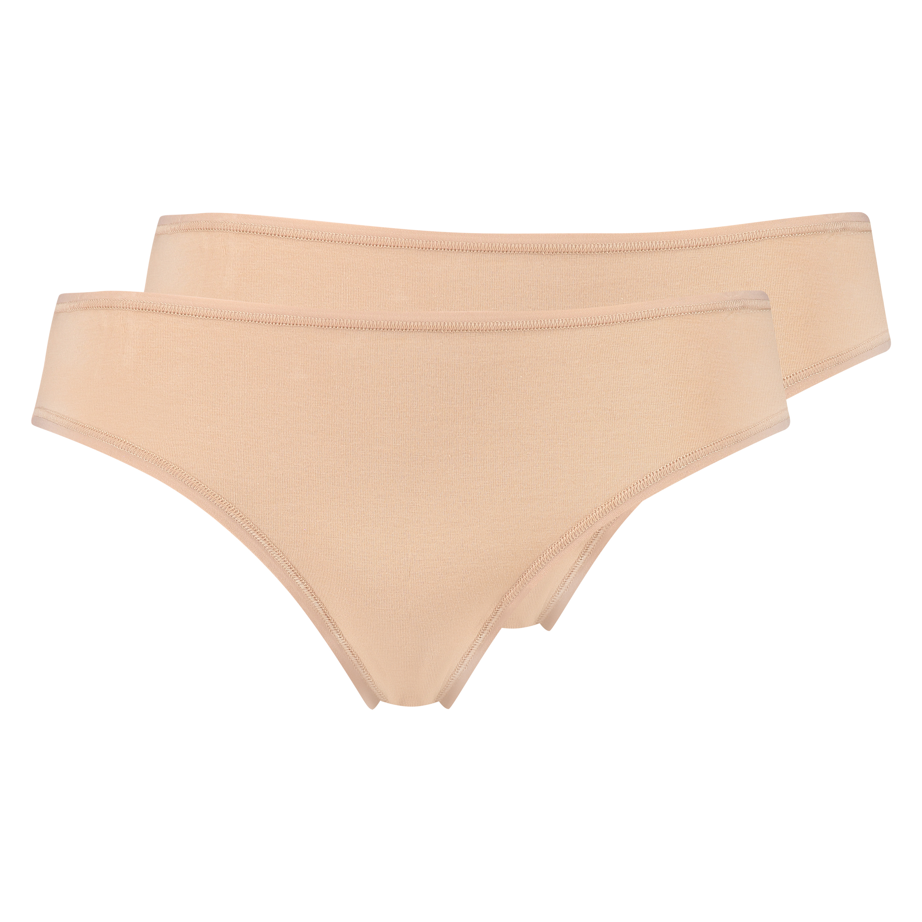 2 katoenen slips Kim, Beige, main