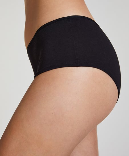 Lot de 2 boxer Kim Cotton, Noir