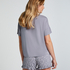 Korte pyjama set, Paars