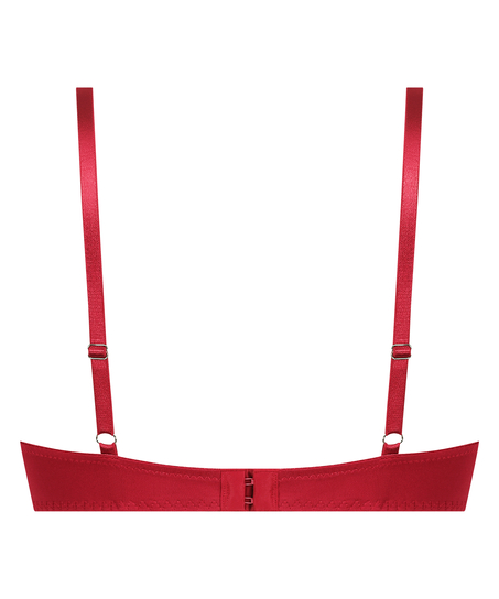 Voorgevormde maximizer beugel bh Charlotta, Rood